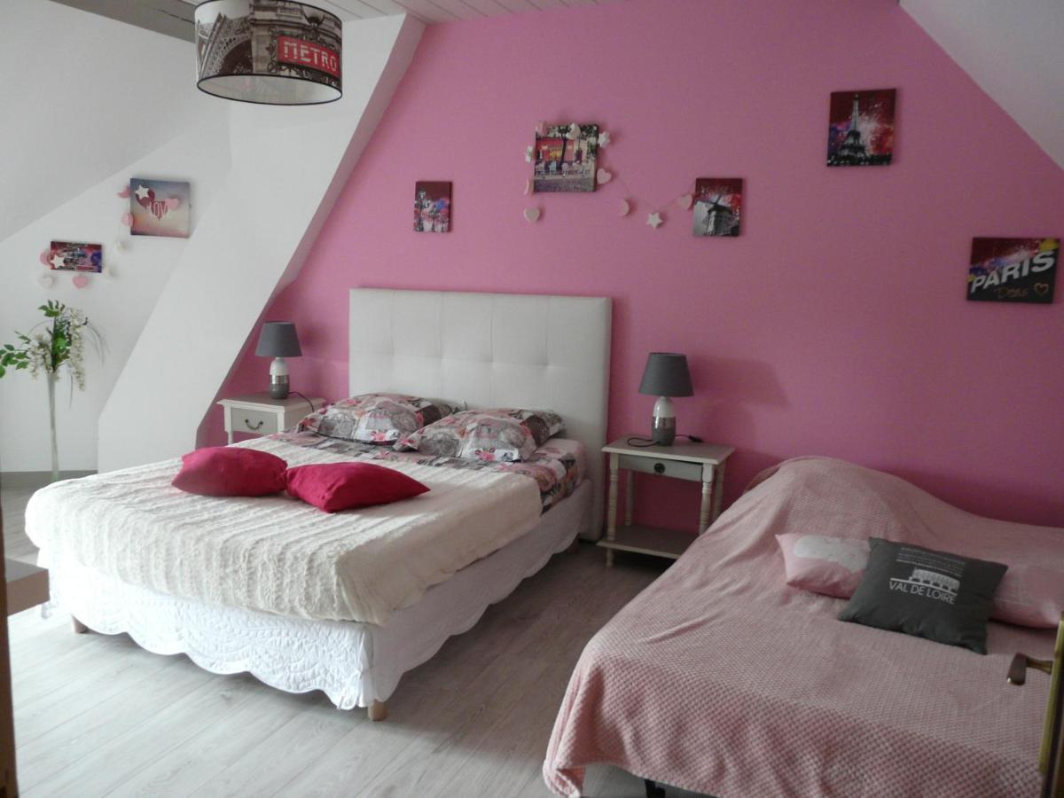 Les Hirondelles Bed & Breakfast Onzain Dış mekan fotoğraf